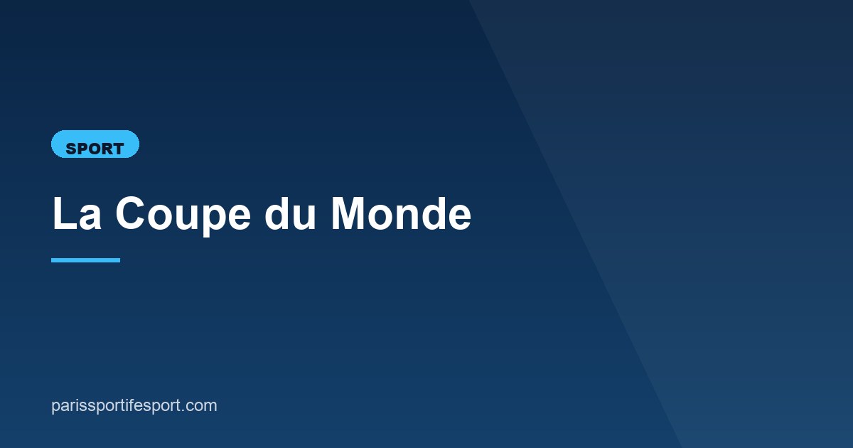 Illustration de l'article consacré à la Coupe du Monde